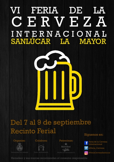 VI Feria de la Cerveza Internacional en Sanlúcar la Mayor