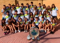 El Club Natación Mairena, subcampeón andaluz infantil de verano
