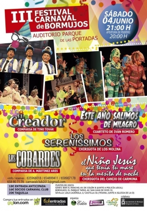 Primeros premios del Carnaval de C&aacute;diz en el III Festival de Bormujos