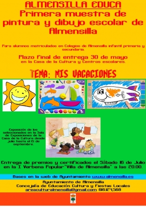 Primera Muestra de Pintura y Dibujo Escolar de Almensilla