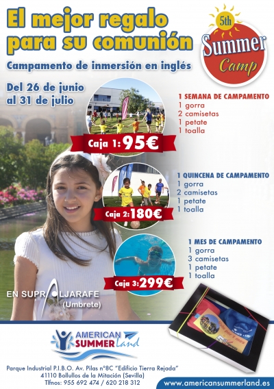 American Land Academy lanza una promoci&oacute;nlas comuniones