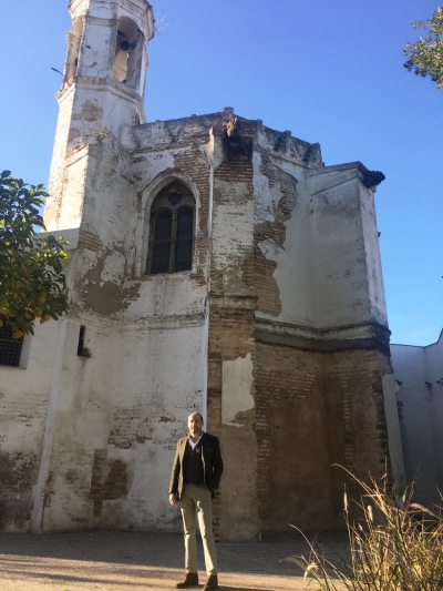 Honorio Aguilar reclama actuaciones urgentes para la Iglesia de San L&aacute;zaro