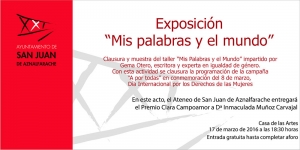 San Juan de Aznalfarache entrega el primer Premio Clara Campoamor