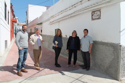 Terminan las obras de mejora en la calle Geranio de Gelves