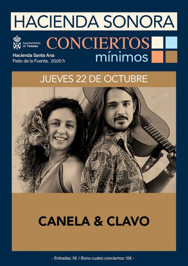 Tomares traer&aacute; este jueves a Canela &amp; Clavo al Patio de la Fuente: un viaje a trav&eacute;s de las m&uacute;sicas del mundo