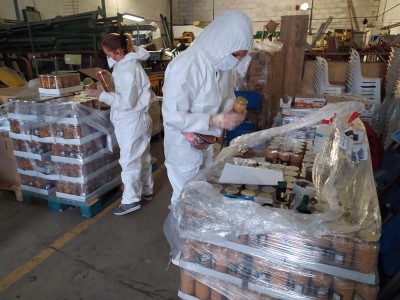 El Programa de Ayuda Alimentaria de la Cruz Roja reparte m&aacute;s de 6.700 kilos de alimentos a 85 familias de Gines con recursos limitados