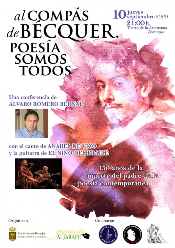 Bormujos homenajea a B&eacute;cquer por el 150 aniversario de su muerte en La Atarazana