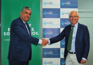 El Real Betis Balompié y el Hospital Viamed Santa Ángela de la Cruz firman un acuerdo de colaboración