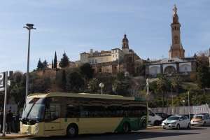 Tranv&iacute;as de Sevilla incorpora un nuevo autob&uacute;s de &uacute;ltima generaci&oacute;n a su flota en el Aljarafe sevillano