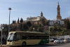Tranvías de Sevilla incorpora un nuevo autobús de última generación a su flota en el Aljarafe sevillano